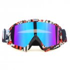 Outdoor Ski Goggles UV Protective Anti-fog Lens Snowboard Goggles for Riding