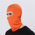 Outdoor Ski Motorcycle Cycling Balaclava Full Face Mask Neck Cover Ultra Thin black adjustable