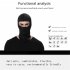 Outdoor Ski Motorcycle Cycling Balaclava Full Face Mask Neck Cover Ultra Thin