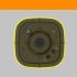 Outdoor Solar Bird Repellent High Volume High Brightness Alarm Security Siren For Villa Farm Yard Garden N911R yellow shell