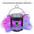 Outdoor Solar Bug Zapper  Portable Electric Mosquito Killer  Rechargeable Insect Fly Trap Mosquito Pest Attractant Trap solar mosquito killer lamp
