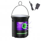 Outdoor Solar Bug Zapper, Portable Electric Mosquito Killer, Rechargeable Insect Fly Trap,Mosquito Pest Attractant Trap solar mosquito killer lamp