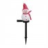 Outdoor Solar Christmas Stake Lights Solar Powered Snowman Waterproof LED Landscape Lighting For Patio Yard Decoration blue
