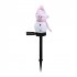 Outdoor Solar Christmas Stake Lights Solar Powered Snowman Waterproof LED Landscape Lighting For Patio Yard Decoration blue