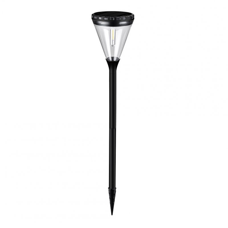 Outdoor Solar Garden Landscape Path Lights 3000K IP65 Waterproof 2 Levels Brightness Auto On/Off Solar Powered Lawn Lamps