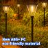 Outdoor Solar Garden Landscape Path Lights 3000K IP65 Waterproof 2 Levels Brightness Auto On Off Solar Powered Lawn Lamps For Yard Patio Garden Pathway Porch De