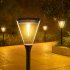 Outdoor Solar Garden Landscape Path Lights 3000K IP65 Waterproof 2 Levels Brightness Auto On Off Solar Powered Lawn Lamps For Yard Patio Garden Pathway Porch De