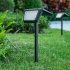 Outdoor Solar Ground Light Home Intelligent Light Sensing Waterproof Ground Plug Lights For Garden Lawn white color light
