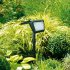 Outdoor Solar Ground Light Home Intelligent Light Sensing Waterproof Ground Plug Lights For Garden Lawn white color light