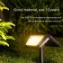 Outdoor Solar Ground Light Home Intelligent Light Sensing Waterproof Ground Plug Lights For Garden Lawn white color light