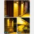 Outdoor Solar Ground Light Home Intelligent Light Sensing Waterproof Ground Plug Lights For Garden Lawn white color light