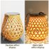 Outdoor Solar Hanging Lanterns With Handle Warm Light 3000K IP44 Waterproof For Wedding Yard Garden Farmhouse Solar USB