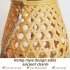 Outdoor Solar Hanging Lanterns With Handle Warm Light 3000K IP44 Waterproof For Wedding Yard Garden Farmhouse Solar USB