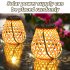 Outdoor Solar Hanging Lanterns With Handle Warm Light 3000K IP44 Waterproof For Wedding Yard Garden Farmhouse Solar USB
