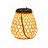 Outdoor Solar Hanging Lanterns With Handle Warm Light 3000K IP44 Waterproof For Wedding Yard Garden Farmhouse Solar USB