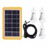 Outdoor Solar LED Lamps Light operated Portable Emergency Light  Light switch