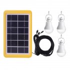 Outdoor Solar LED Lamps Light operated Portable Emergency Light  Light switch