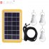 Outdoor Solar LED Lamps Light operated Portable Emergency Light  Light switch
