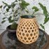 Outdoor Solar Lantern Lights Waterproof  3000K High Brightness Hanging Imitation Bamboo Weaving Hollowed Table Lamp  Decoration For Garden Patio Boho Wedding wa