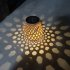 Outdoor Solar Lantern Lights Waterproof  3000K High Brightness Hanging Imitation Bamboo Weaving Hollowed Table Lamp  Decoration For Garden Patio Boho Wedding wa