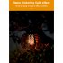 Outdoor Solar Lantern Lights Ip65 Waterproof Hanging Decorative Light For Garden Patio Courtyard Lawn red
