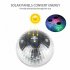 Outdoor Solar Led Floating Light Garden Pond Pool Lamp Rotating Rgb Color Changing Light For Indoor Outdoor Activity colorful changing light