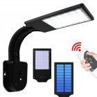 Outdoor Solar Light With 4 Working Modes Ip65 Waterproof Remote Control Solar Powered Lamp For Garden Patio Garage 30LED, black white light