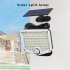 Outdoor Solar Lights With 1200mAh Battery 3 Lighting Modes IP65 Waterproof Sensitive PIR CDS Sensors Fast Charging Motion Sensor Wall Lamp 108LED with remote co