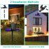 Outdoor Solar Mosquito Killer Lamp Waterproof Garden Lamp Night Light Mosquito Killer