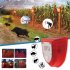 Outdoor Solar Security Siren 3 Modes Motion Sensor Alarm Animal Driver For Villa Farm Yard Garden N911M human body sensor