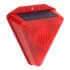 Outdoor Solar Siren Detector Security Alarm With 129db Dog Barking LED Flashing Warning Strobe Light For Home Villa Farm Barn N911Q dog barking