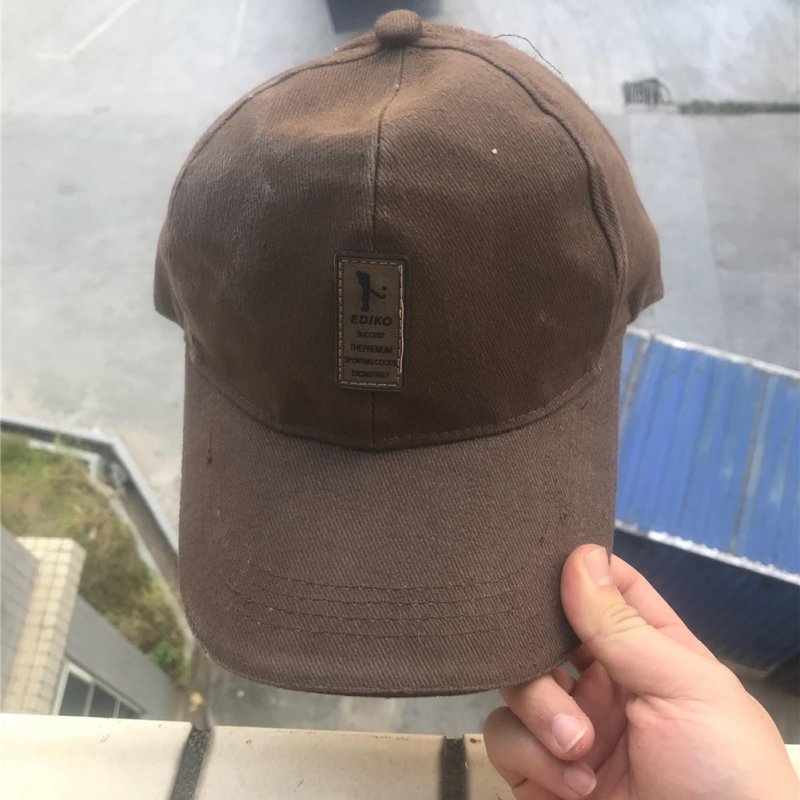 Outdoor Sport Casual Fashion Sun ProtectedGolf  Baseball Cap Snapback Hat dark brown_adjustable