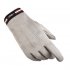 Outdoor Sports Gloves suede fabric Touch Screen windproof Driving Motorcycle Gloves Non slip Ski Warm Fleece Gloves  Light gray One size