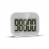 Outdoor Sports Lcd Portable Digital  Pedometer Walking Running 3d Single Function Pedometer White