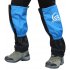 Outdoor Sports Leg Warmers Waterproof Leggings Camping Hunting Hiking Leg Sleeve Snow Legging Gaiters Navy blue