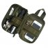 Outdoor Sports Medical Portable Pouch Arm Waist Bag Storage Bag black 18 12 2