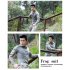 Outdoor Sports Men Military Camouflage Hunting Clothing Soldiers Combat Tactical T Shirt Long Sleeve Frog T Shirts Green python pattern L