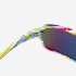 Outdoor Sports Sunglasses Uv Protection Square Frame Safety Cycling Sunglasses Eyewear For Men Women gray lens