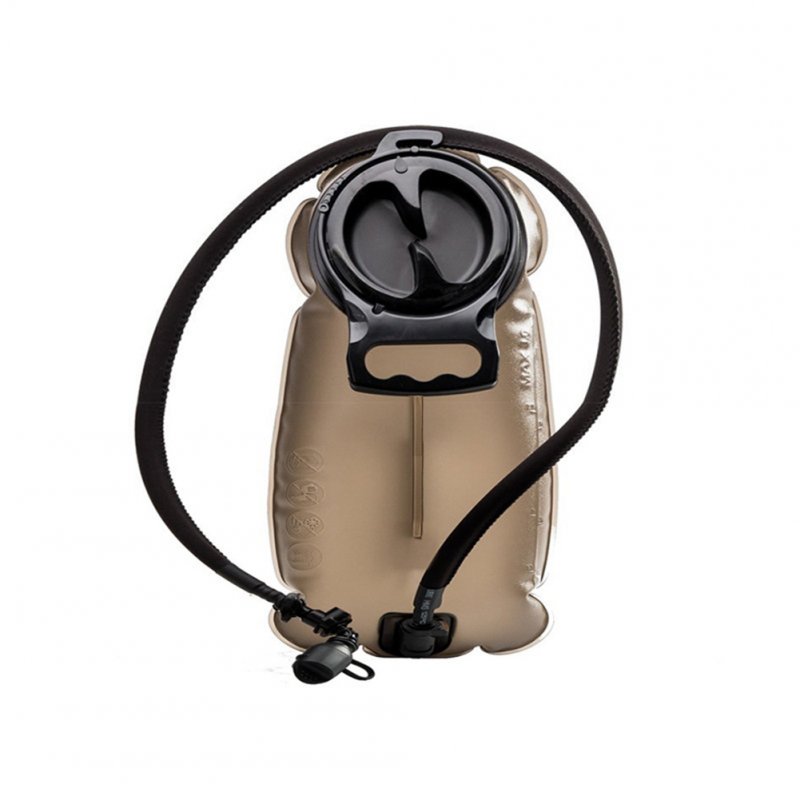 Outdoor Sports Water Bag TPU Material 2L Bag Foldable Durable Liner Riding Water Sac dark brown