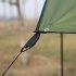 Outdoor Tent Shade Waterproof Sunshade Uv Resistant Oxford Cloth Outdoor Camping Tourist Beach Sun Shelter dark green