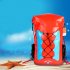 Outdoor Three Color Backpack Swimming Fashing Drifting River Tracing Backpack Airbag red 56 32 20cm
