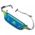 Outdoor Unisex Sports Waist Bag Ultralight Waterproof Cellphone Pouch for Runing Cycling Blue 10 inches below