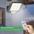Outdoor Usb Solar Street Light Energy Saving Remote Control Dusk To Dawn Pir Motion Sensor Lamps JX F108 light