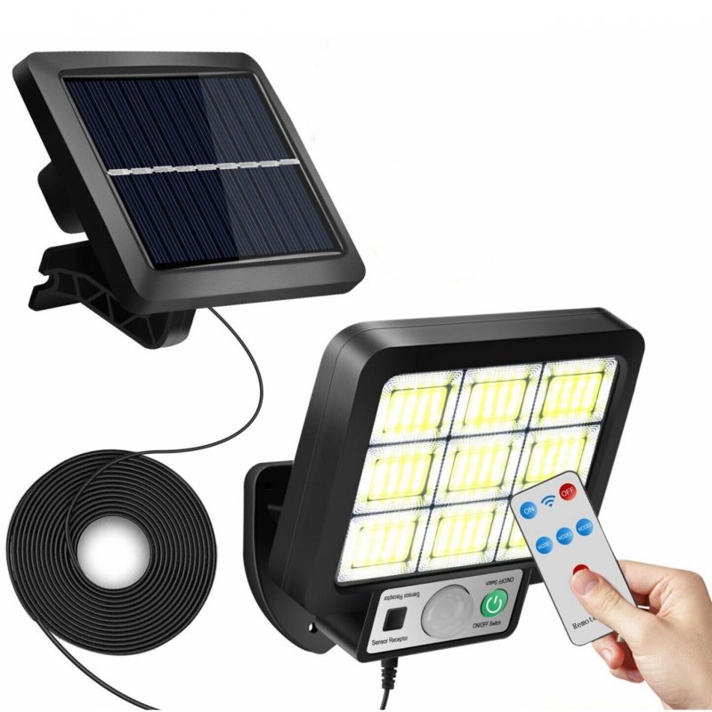 Outdoor Usb Solar Street Light Energy Saving Remote Control Dusk To Dawn Pir Motion Sensor Lamps JX-F108 light
