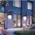 Outdoor Wall Sconce  Solar Lights Outdoor With 4 Modes  35 LED Beads  800 Lumens  Remote Control  IP65 Waterproof LED Lights For Home  Garden  Porch One to One 