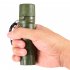 Outdoor Water Filter Straw Emergency Survival Equipment Field Portable Life Water Filtration System Purifier Olive Green 105MM