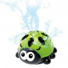 Outdoor Water Spray Bath Toys For Children Rotatable Ladybird Bathroom Sprinkler Toys For Birthday Gifts