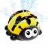 Outdoor Water Spray Bath Toys For Children Rotatable Ladybird Bathroom Sprinkler Toys For Birthday Gifts Green