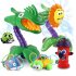 Outdoor Water Spray Bath Toys For Children Rotatable Ladybird Bathroom Sprinkler Toys For Birthday Gifts Green