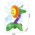 Outdoor Water Spray Toys Kids Cute Sunflower Rotating Sprinkler Bath Toy For Boys Girls Birthday Gifts sunflowers